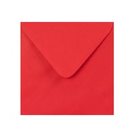 6.1 x 6.1 " Bright Red Square Envelopes 80lb