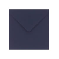 155x155mm CLARIANA DARK BLUE SQUARE 120GSM GUMMED V FLAP