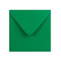 Dark Green 155mm Square Envelopes 120gsm