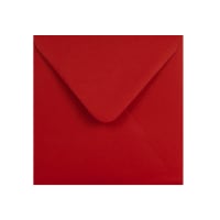 Dark Red 155mm Square Envelopes 120gsm