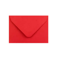 Bright Red 65 x 94mm Envelopes 120gsm