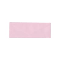 3.15 x 8.46 " Clariana Pale Pink 80lb Gummed V Flap Wallet Envelopes