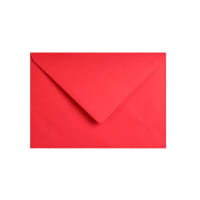 6.38 x 9.02 " Bright Red Envelopes 80lb