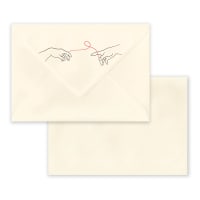 Ivory Wedding Envelope 