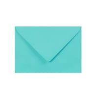 114x162mm Clariana Robin Egg Blue 120gsm Gummed V Flap Wallet Envelopes