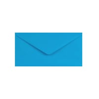 4.33 x 8.66 " Bright Blue Envelopes 80lb