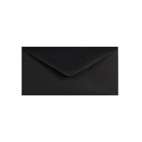 4.33 x 8.66 " Black Envelopes 80lb