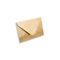 62x94 Gold Mirror Finish 120gsm Gummed Envelopes