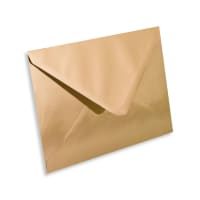 C5 Mirror Finish Gold Wedding Envelopes