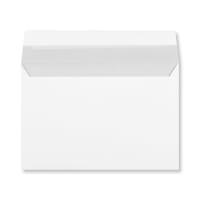 114x162mm C6 White Wallet Peel & Seal 120gsm Grey Wash Opaque Envelopes
