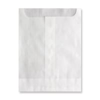 125x102mm Pergamijnzakken 40gsm Vlakke Bovenkant