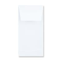 8.66 x 4.33 " White Gusset Envelope Peel & Seal 80lb Opaque