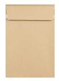 C4 Manilla Gusset Peel and Seal Envelopes 120gsm