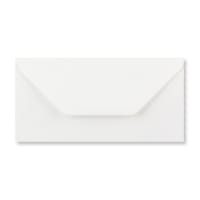 110x220mm DL White Laid Wallet Gummed Plain 100gsm Envelopes