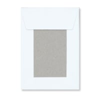 6.38 x 4.49 " White Board Back Mailers