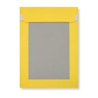 9.02 x 6.38 " Yellow Board Back Mailers