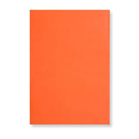 229x162mm C5 ORANGE BOARD BACK P/S 110GSM PAPER / 600GSM GREY BOARD