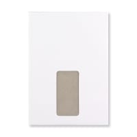 C5 White Board Back Window Envelopes 229 x 162mm