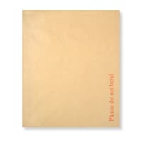 318 x 267mm Manilla Board Back Envelopes - Please Do Not Bend