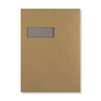 C4 Manilla Board Back Window Envelopes 324 x 229mm