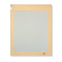 394x318mm MANILLA BOARD BACK P/S 120GSM PAPER / 600GSM GREY BOARD