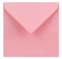 Pink 130mm Square Envelopes 100gsm