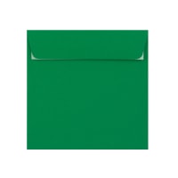 6.1 x 6.1 " Dark Green Square Peel and Seal Envelopes 80lb