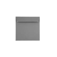 6.1 x 6.1 " Dark Grey Square Peel And Seal Envelopes 80lb