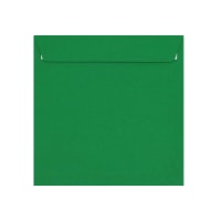 8.66 x 8.66 " Dark Green Square Peel & Seal Envelopes 80lb