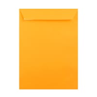 12.76 x 9.02 " Clariana Dark Yellow 80lb Peel And Seal Open Top Envelopes