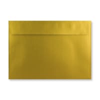 6.38 x 9.02 " Gold 80lb Peel And Seal Wallet Envelopes