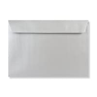 162x229mm C5 Silver 120gsm Peel And Seal Wallet Envelopes