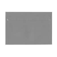 114x162mm CLARIANA DARK GREY 120GSM PEEL AND SEAL WALLET 