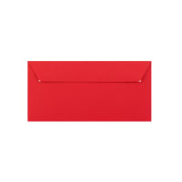 4.33 x 8.66 " Bright Red Peel and Seal Envelopes 80lb