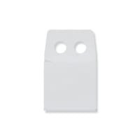 88x88 Mm White Lens Envelope (ungummed, Non-window) Unprinted 