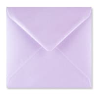 155x155mm Lilac Lustre Square Gummed Plain 100gsm Envelopes