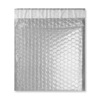 165mm Square Translucent Padded Bubble Bags