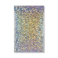 C4 Silver Holographic Metallic Padded Bubble Bags (324 x 230mm)