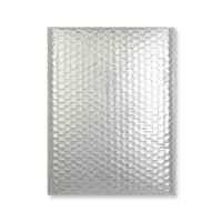 C4 Gloss Foil Silver Metallic Padded Bubble Bags (324 x 230mm)