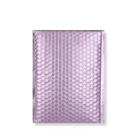 165X140 LILAC METALLIC MATT FOIL BUBBLE BAG P/S