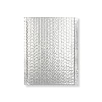 C5 + Silver Matt Metallic Padded Bubble Bags (250 x 180mm)