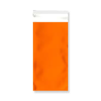 8.66 x 4.33 " Orange Matt Foil Bag Peel & Seal