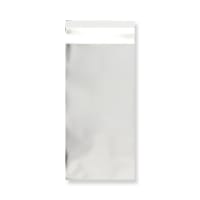 8.66 x 4.33 " Silver Matt Foil Bag Peel & Seal