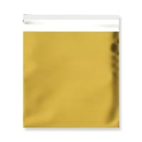 6.5 x 6.5 " Gold Matt Foil Bag Peel & Seal