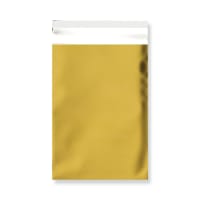 9.84 x 7.09 " Gold Matt Foil Bag Peel & Seal