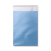 9.84 x 7.09 " Ice Blue Matt Foil Bag Peel & Seal