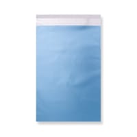 12.6 x 9.06 " Ice Blue Matt Foil Bag Peel & Seal