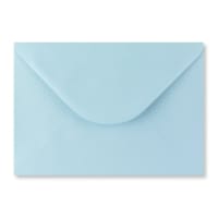 162x229mm C5 PALE BLUE WALLET GUMMED PLAIN 100GSM