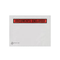6.38 x 9.02 " Paper Documents Enclosed Printed Envelopes