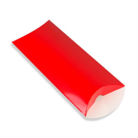 8.66 x 4.33 " Red Pillow Boxes